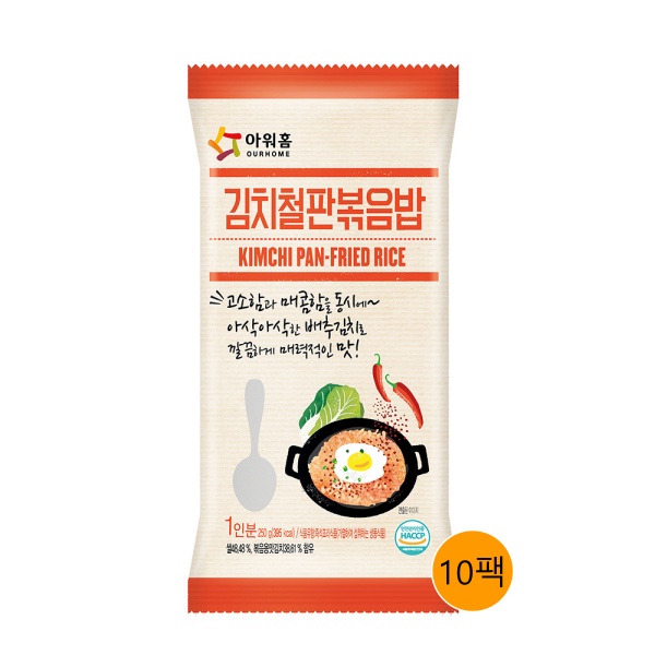 [아워홈] 김치철판볶음밥250g *10팩
