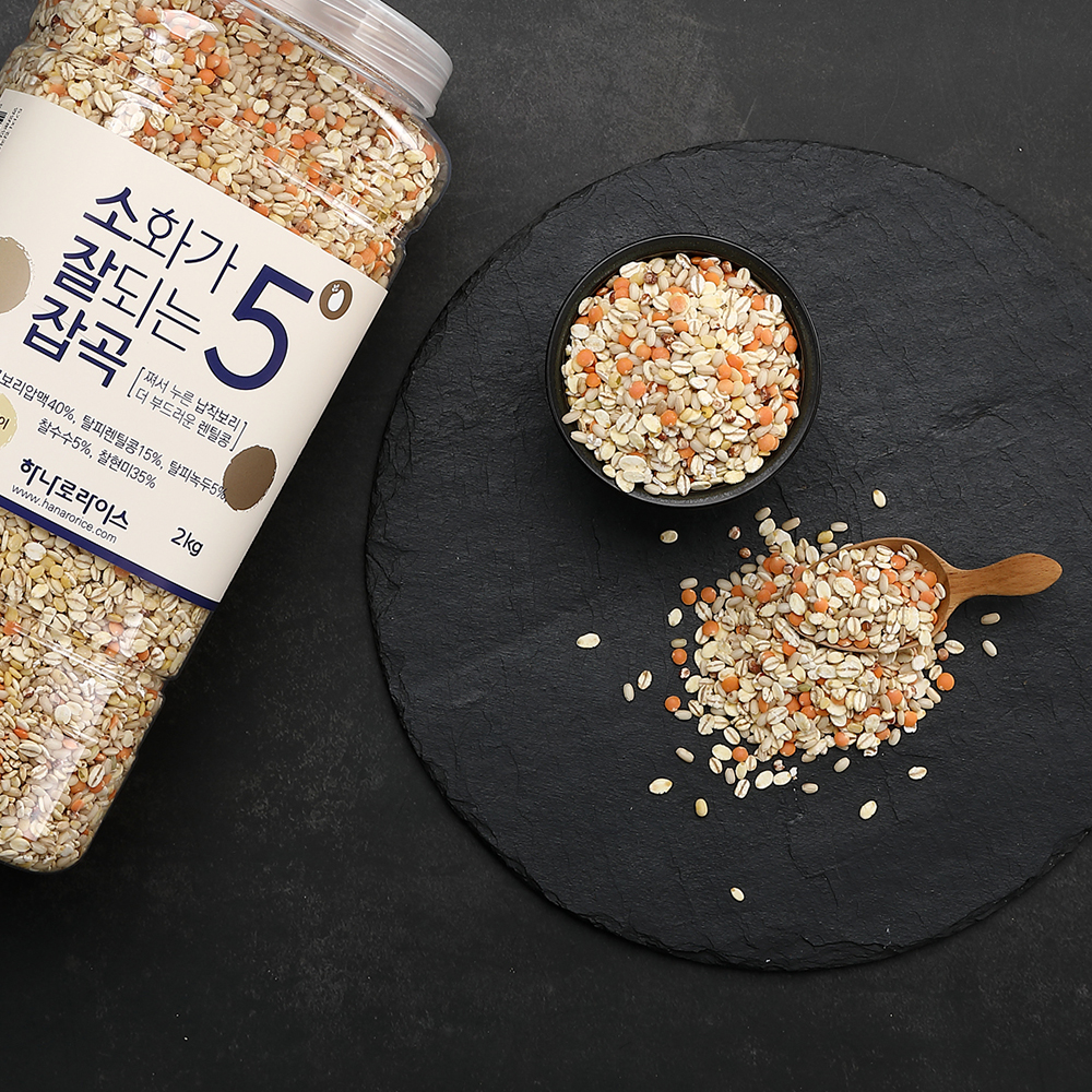 [하나로라이스]소화가 잘되는 잡곡 2kg