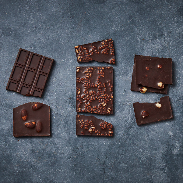 [특가]무설탕 무첨가 다크초콜릿 73% 5종 5묶음(달콤쌉싸름)