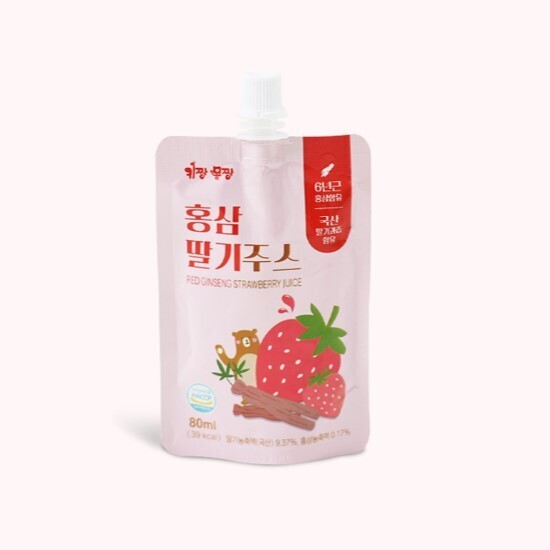 [키짱몸짱] 국내산 홍삼주스(80ml*10포)