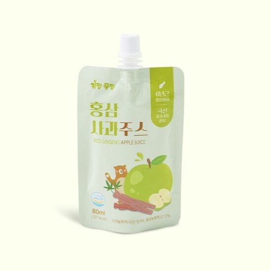 [키짱몸짱] 국내산 홍삼주스(80ml*10포)