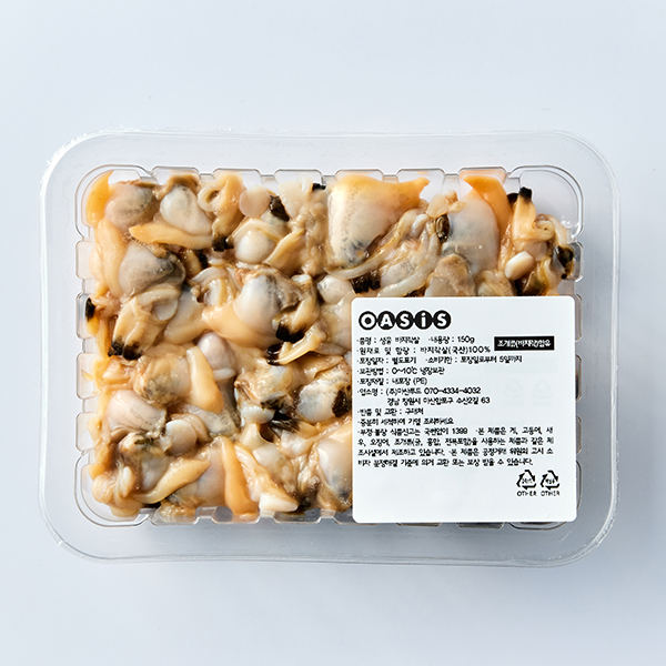 [수산대전20%/당일수산] 국내산 손질 바지락살(150g)
