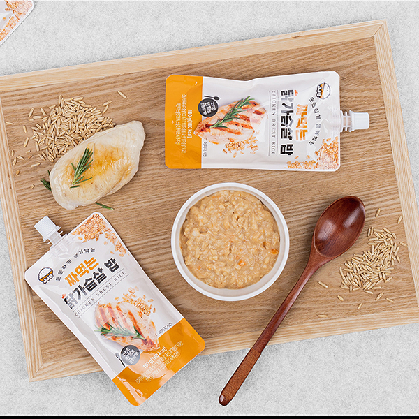 짜먹는 닭가슴살 밥 180g X 7팩 / 14팩 / 30팩 휴대용 한끼 식사 대용 짜밥