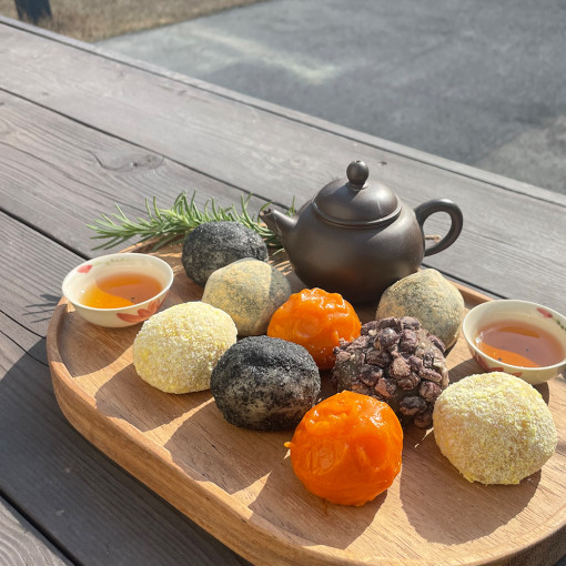 제주황칠 오메기떡 30알 혼합
