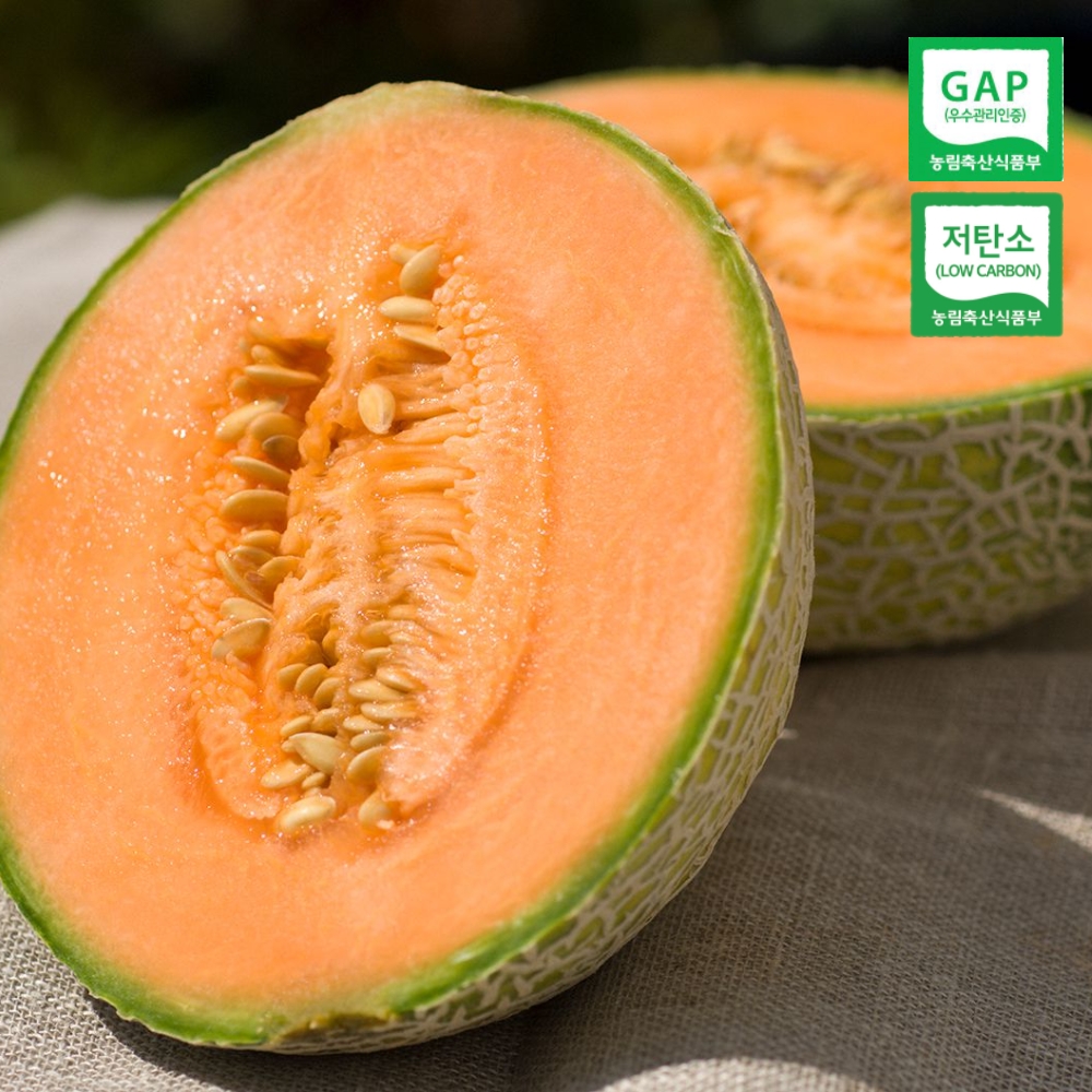 [당도선별]GAP,저탄소 인증 칸탈로프 멜론 칸탈루프 메론 특품