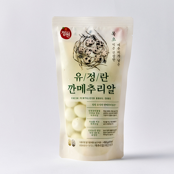 유정란 깐메추리알(450g)