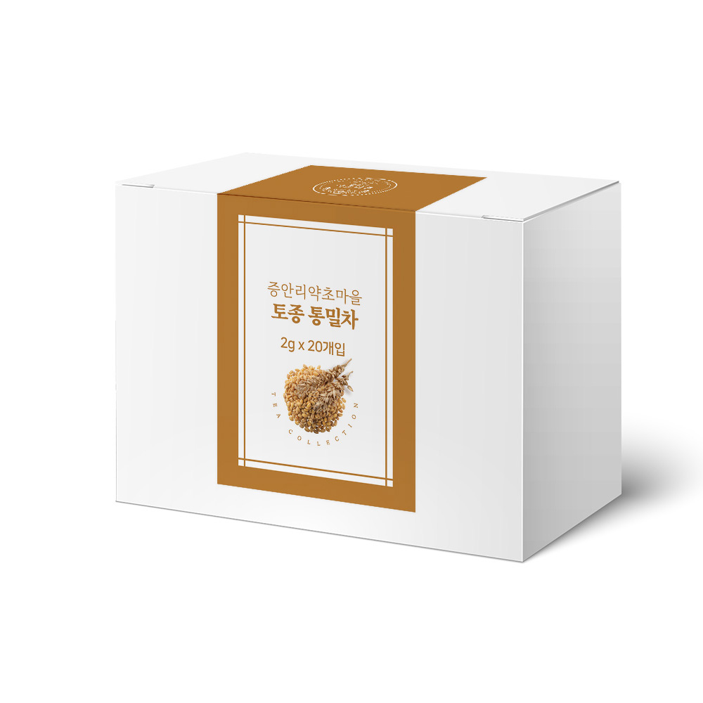 고소한 토종 앉은뱅이 통밀차 티백차 고압로스팅