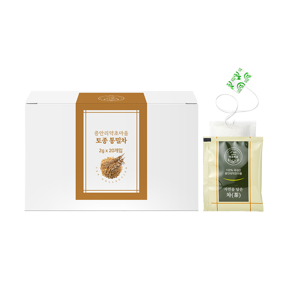 고소한 토종 앉은뱅이 통밀차 티백차 고압로스팅