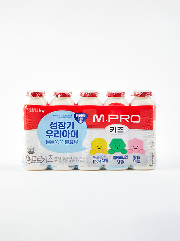 엠프로 키즈 발효유 요구르트(105ml×5개)