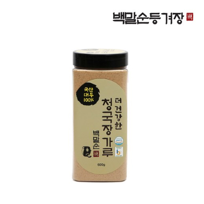 백말순 청국장가루 600g 대표이미지 섬네일