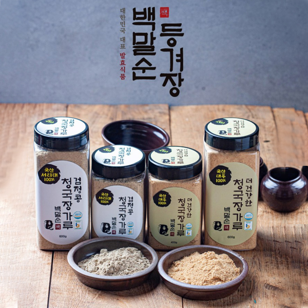 백말순 검정콩 청국장가루 600g