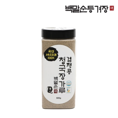 백말순 검정콩 청국장가루 600g 대표이미지 섬네일