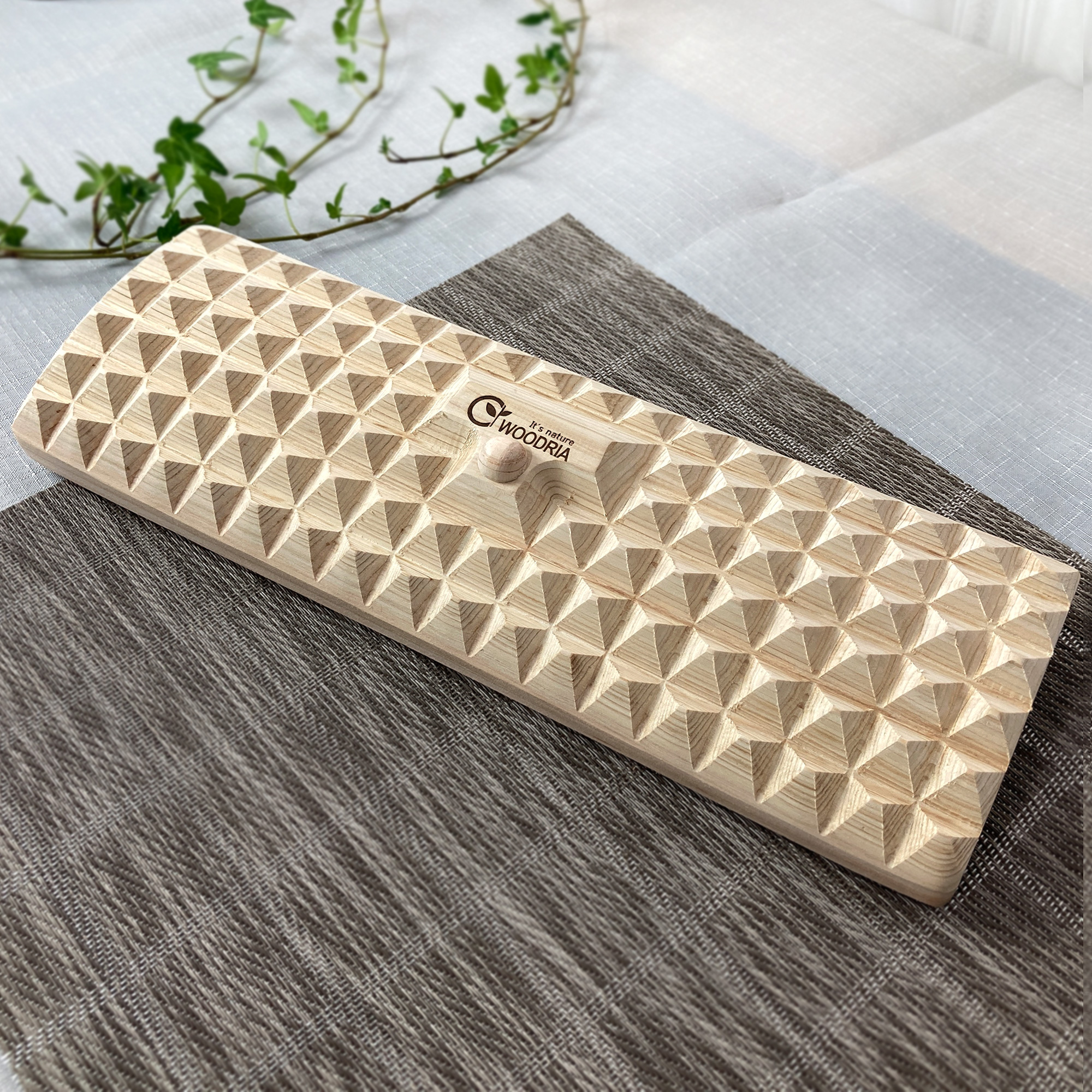 발지압판 발바닥 지압기 편백 나무 지압기