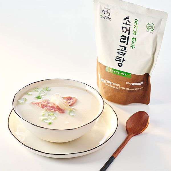 [박스] 유기농 한우 소머리곰탕 (500g x 20개)