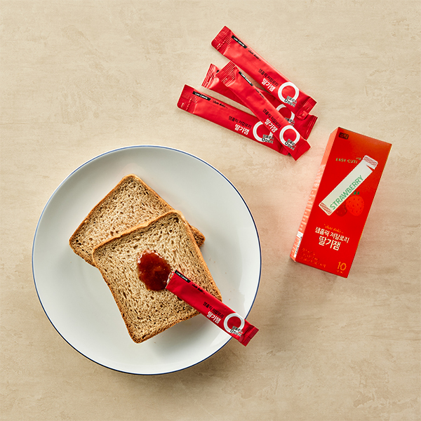 잼홀릭 저칼로리 저당 딸기스틱잼(200g/10포)