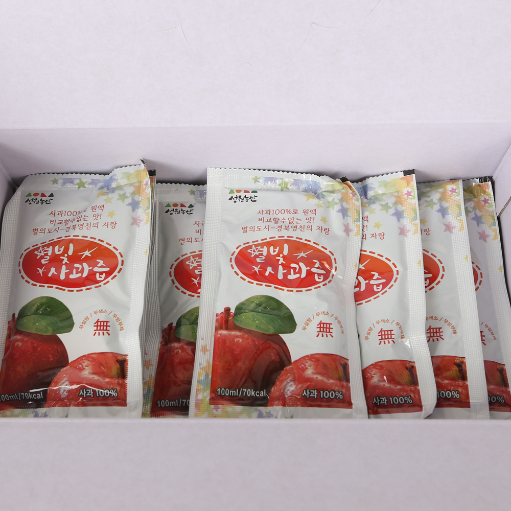 별빛사과즙 100ml X 30포