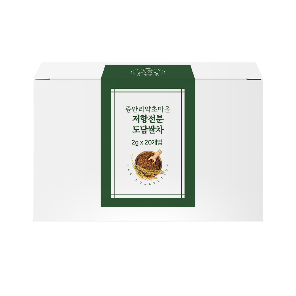 농진청 기능성 당뇨 볶은 도담 쌀 차 티백차 고압로스팅 곡물차 저항전분