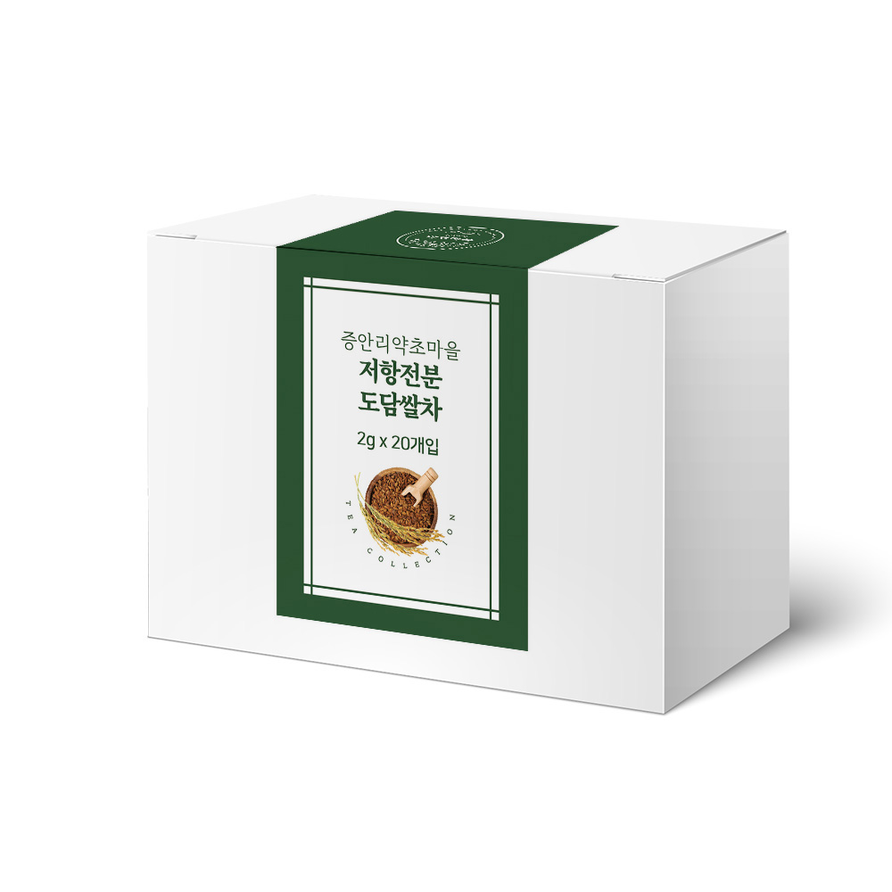 농진청 기능성 당뇨 볶은 도담 쌀 차 티백차 고압로스팅 곡물차 저항전분