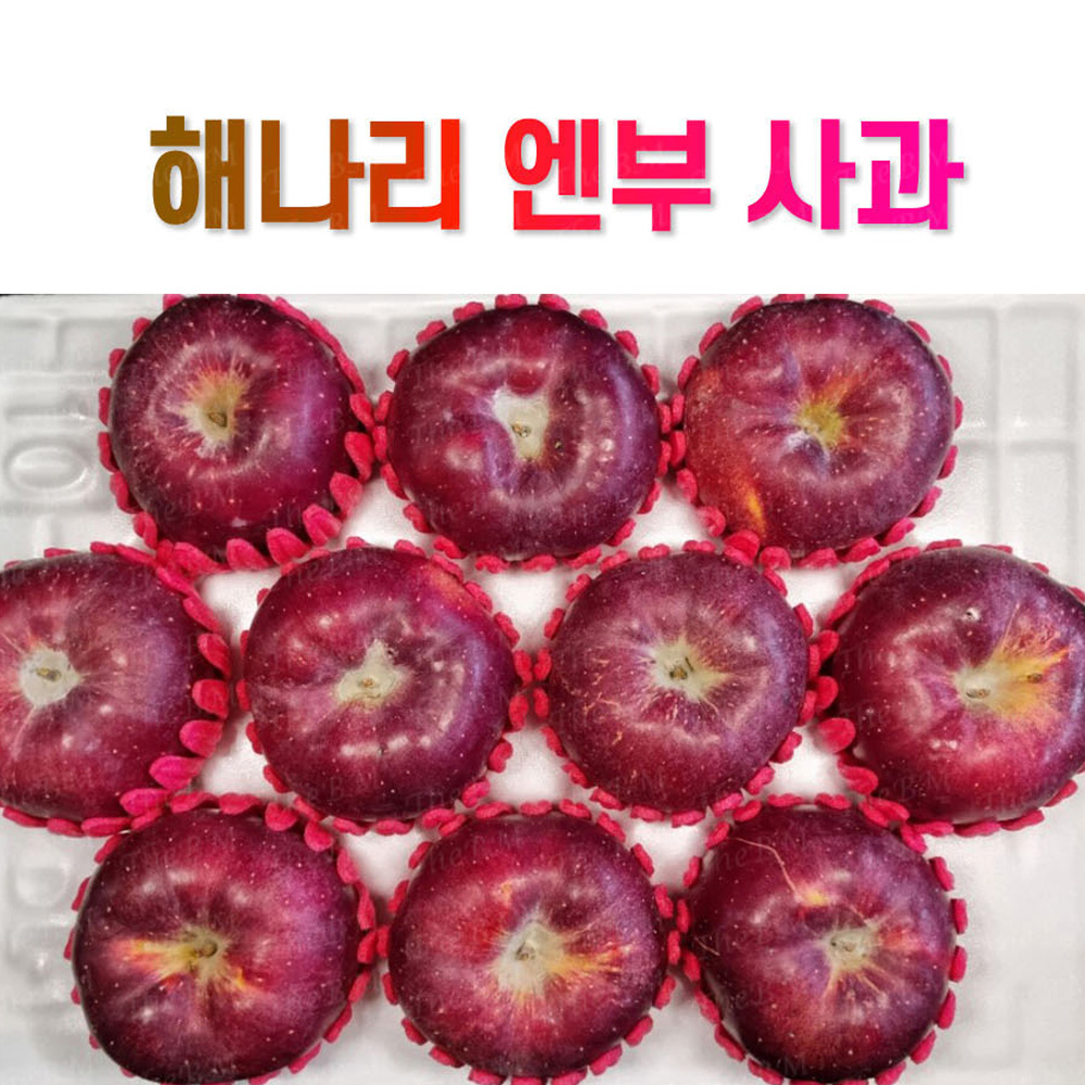 프리미엄 엔부 사과 피치애플 복숭아사과 저탄소 농산물우수관리 인증 3kg