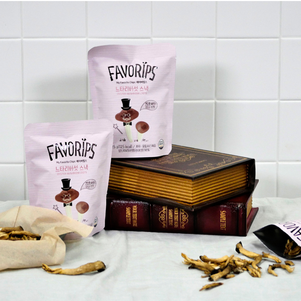 페이버립스 느타리버섯스낵 25g*4개입