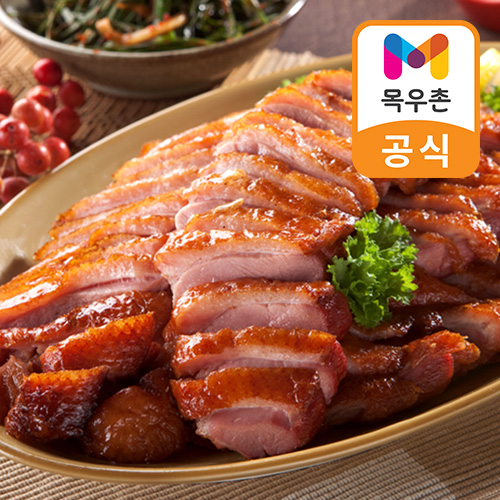 [목우촌] 훈제오리 슬라이스 210g x 8팩 + 소스 4봉