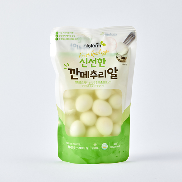 신선한 깐메추리알(270g)