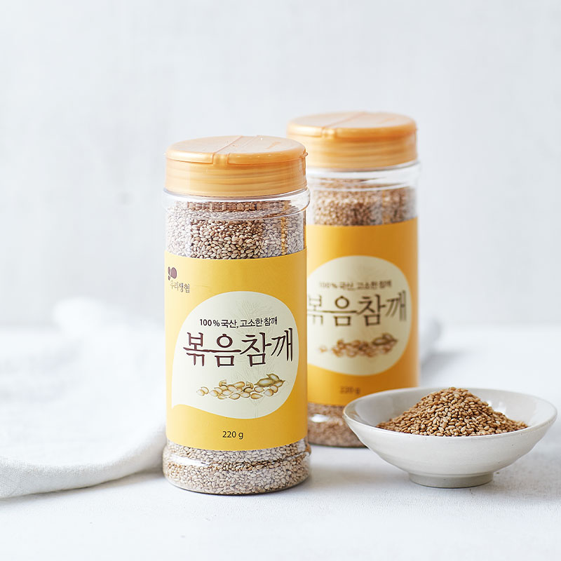 국산 볶음참깨(220g)