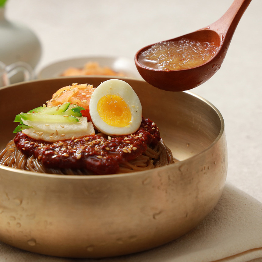 [모라] 유천냉면 비빔냉면 2인분*3팩