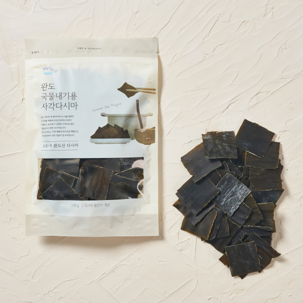 완도 국물내기용 사각다시마 100g