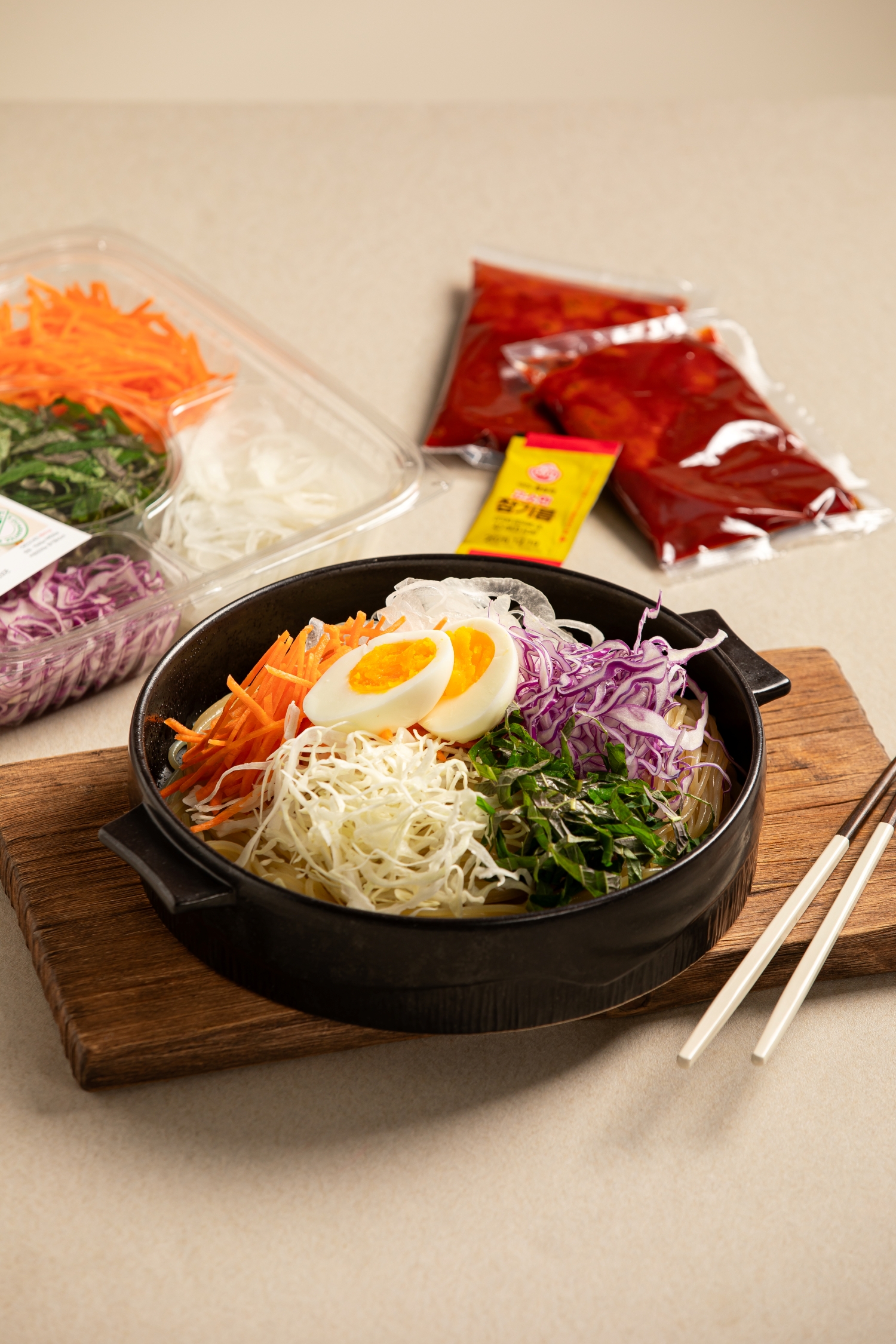 이삐 야채 쫄면 900g 1세트
