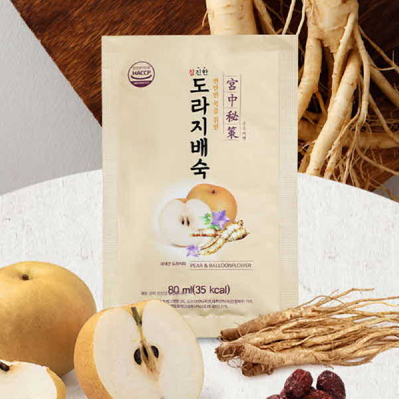 참진한 도라지배숙 도라지배즙 80ml 25포