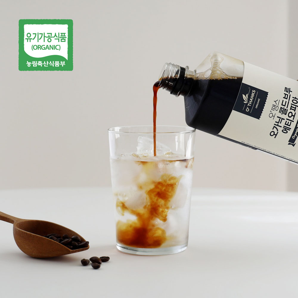 [정기배송] 오땡스 오가닉 콜드브루 에티오피아 1,000ml