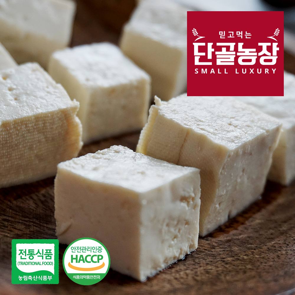 [농협] 안동생명콩 국산콩 두부 찌개용/부침용 210g 4팩