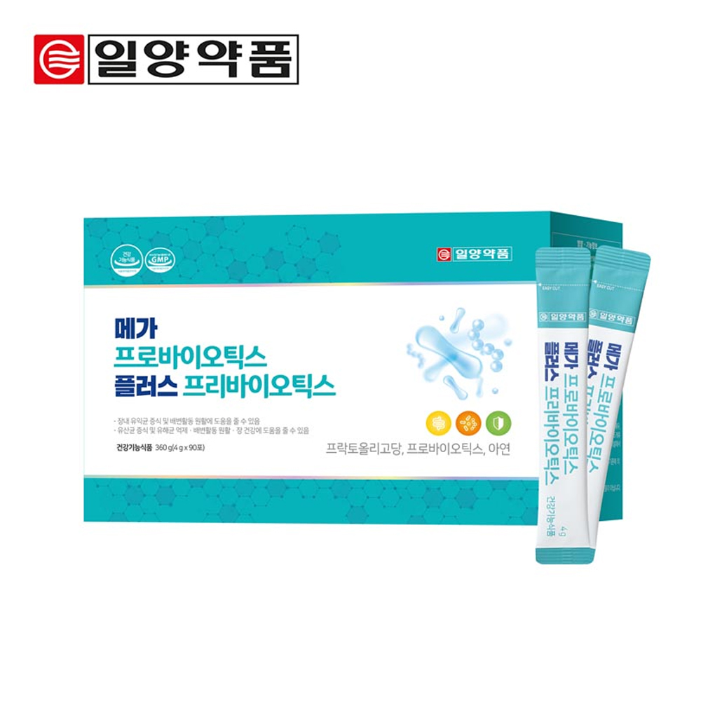 일양약품 메가 프로바이오틱스 플러스 프리바이오틱스 3개월분