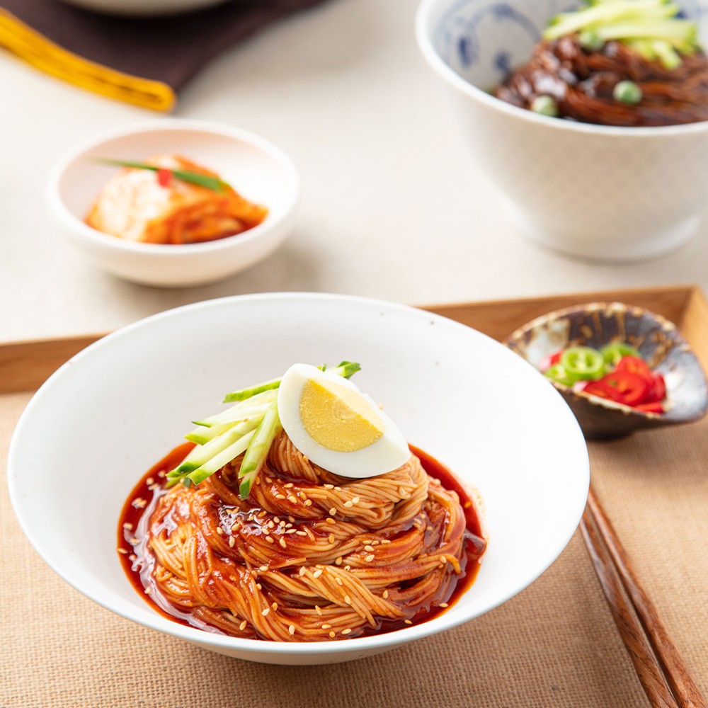 비밀식 매콤비빔 단백면 1세트 (196.5g x 2개입)
