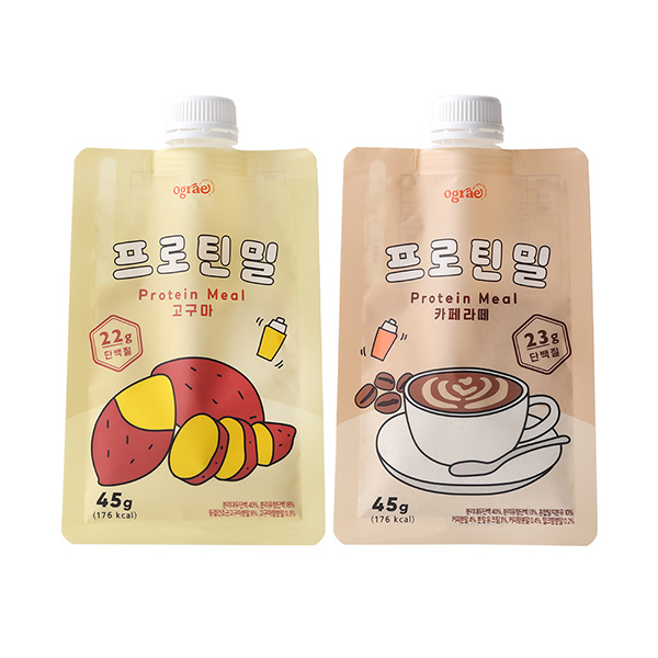마시는 단백질 오그래 프로틴밀 45g (고구마,카페라떼)
