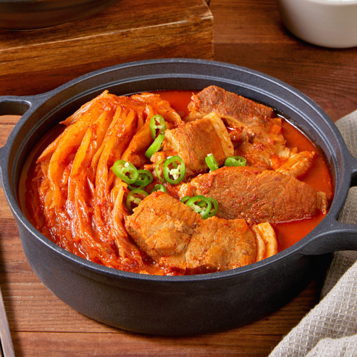 (쿠캣) 통돼지김치찜 750g X 3개
