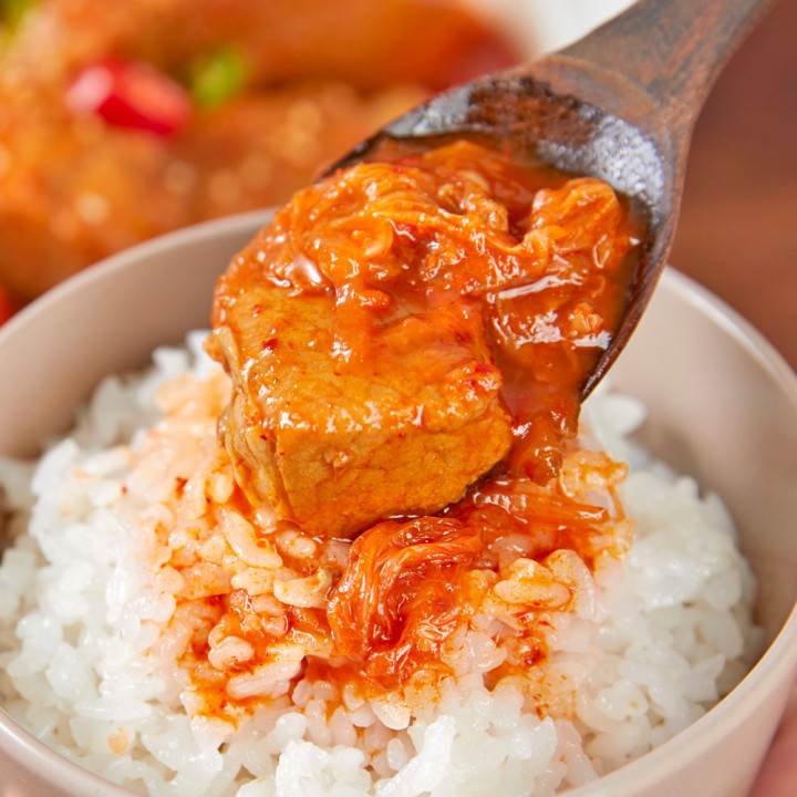 (쿠캣) 통돼지김치찜 750g X 3개