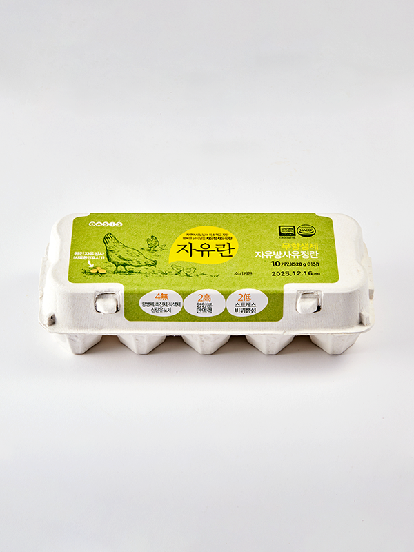 무항생제 자유방사 자유란 (10구)