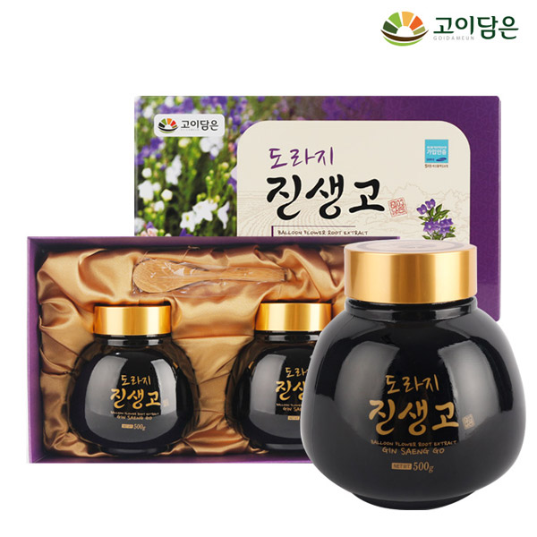 대한홍삼진흥공사 고이담은 국내산 도라지진생고  500gx2병