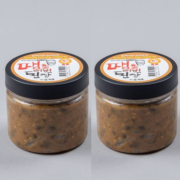 [한칼식품]땡초비빔된장 250g*2통