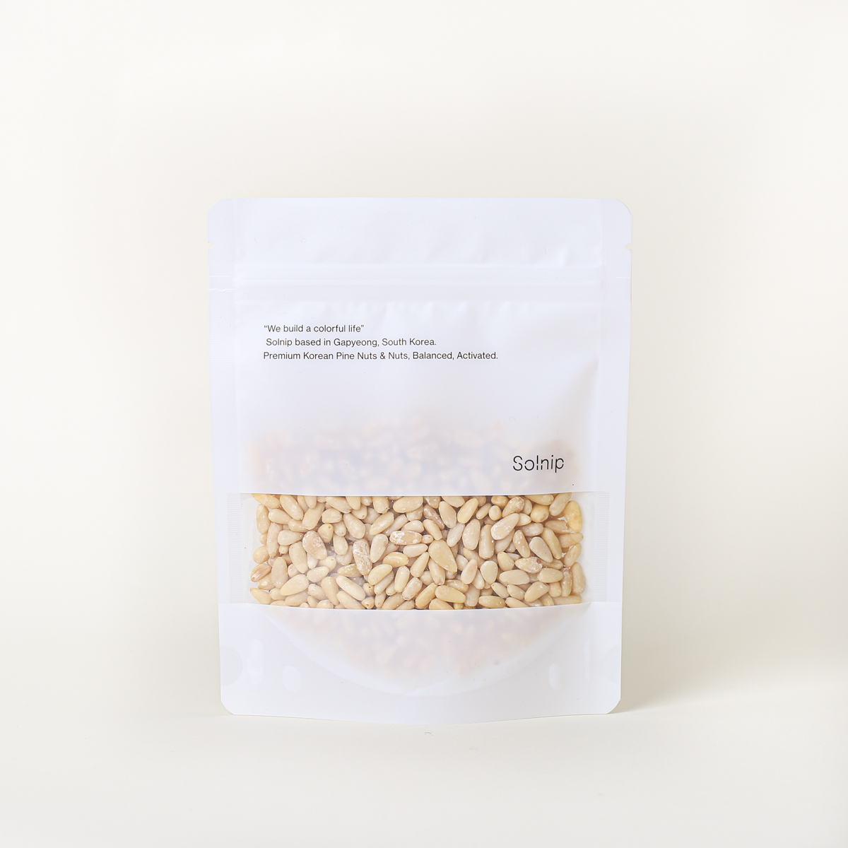 솔향 가득 국산 백잣 100g / 300g
