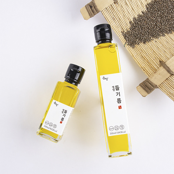 진안고원 국산 생들기름(100ml/200ml)