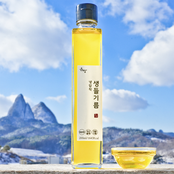 진안고원 국산 냉압착 생들기름 200ml