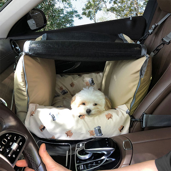 360도 블록킹 애견카시트 중소형견 Large