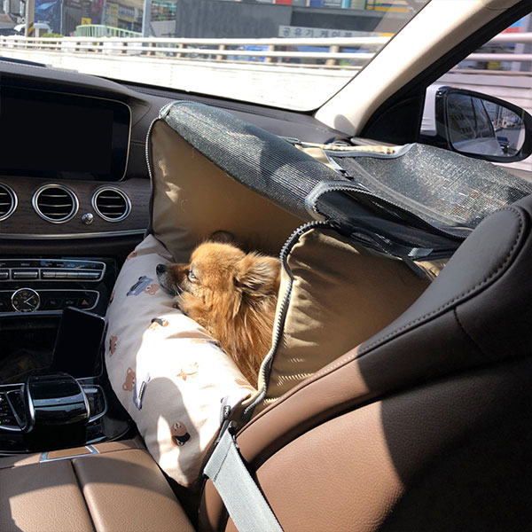 360도 블록킹 애견카시트 중소형견 Large