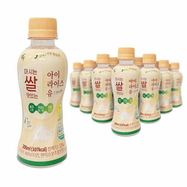 [상생] 아이라이스유 비건 음료 (200mlx24개)