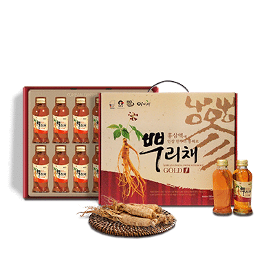 홍삼액에 인삼이 뿌리채 120ml X 12병 대표이미지 섬네일
