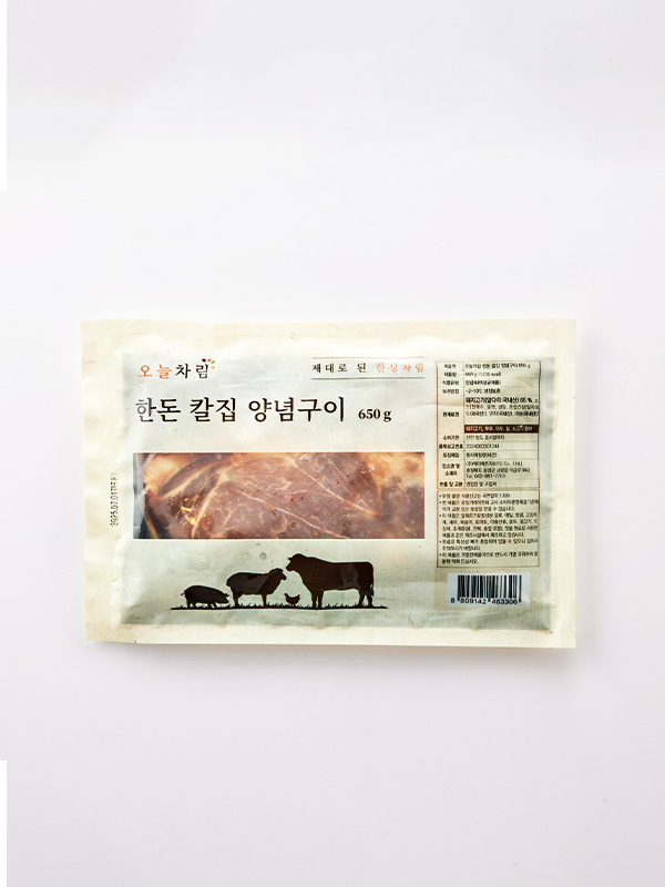 [특가] 한돈 칼집 양념구이(냉장/650g)