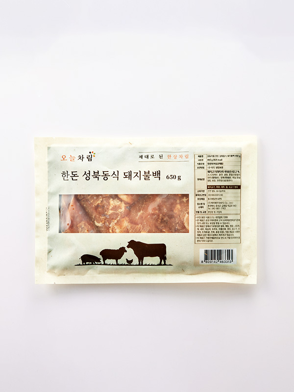 한돈 성북동식 돼지불백(냉장/650g)